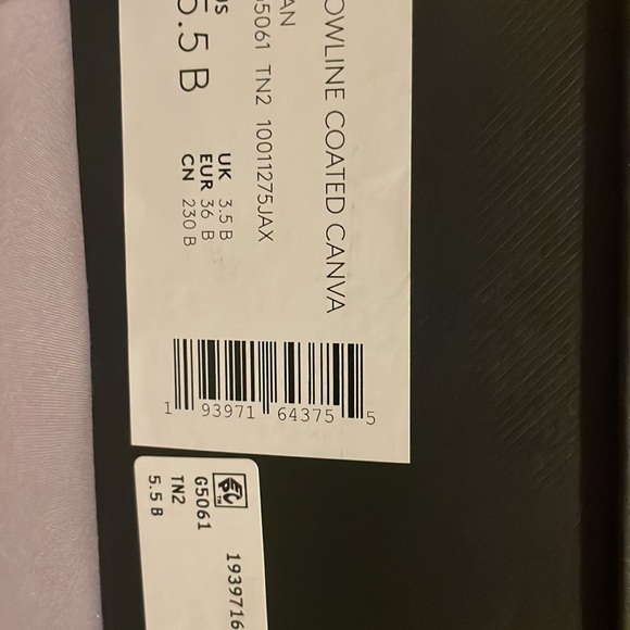 BRAND NEW Coach low line coated canva tan sneakers - Picture 6 of 6